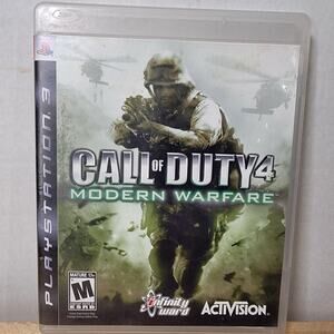 PLAYSTATION 3 Call Of Duty 4: Modern Warfare w/ Booklet